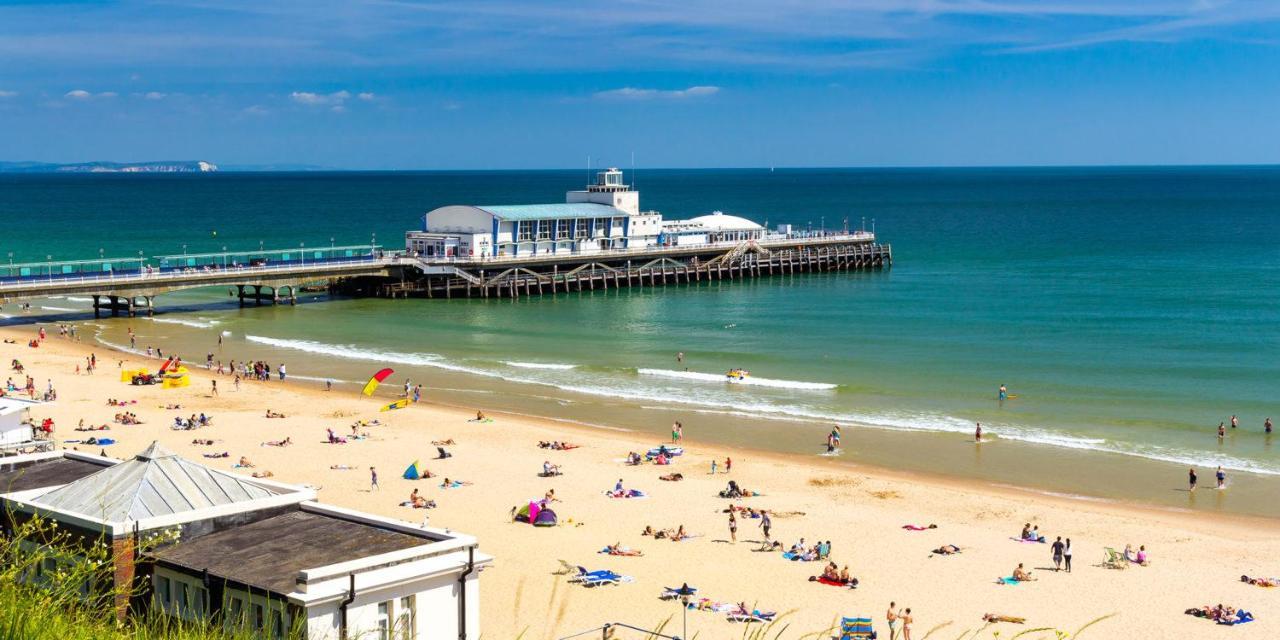 Superb 1 Bedroom Stylish App 1St Fl Sleeps 2 + 2 Bournemouth Buitenkant foto